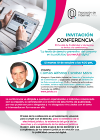 Nuestro Fundador dictará (impartirá) su Conferencia (en línea) en la Asociación de Internet Mexicana MX (AIMX)