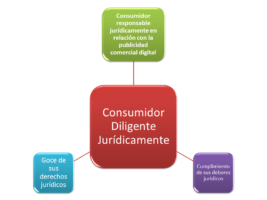 El (denominado, conocido como) consumidor responsable (el denominado, conocido como, consumo responsable) en relación con la publicidad comercial digital jurídicamente